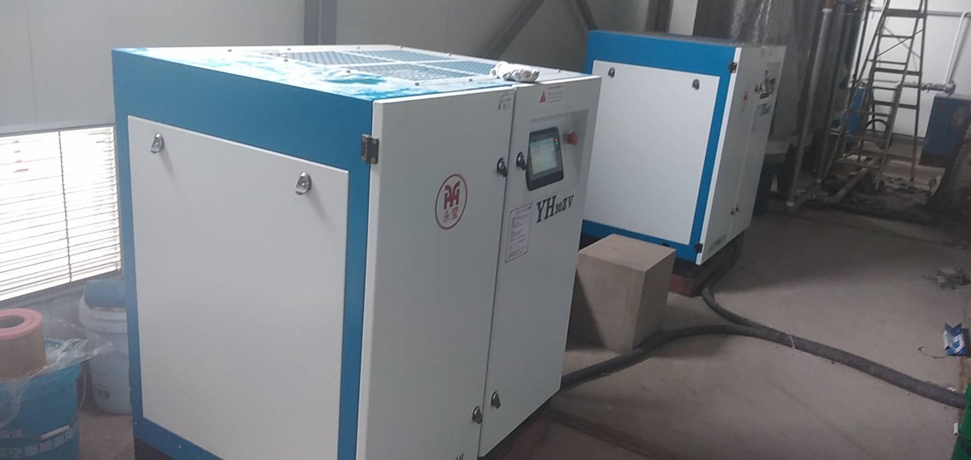 天津全自動智能包裝機(jī)械公司再次訂購永瑩螺桿空壓機(jī)