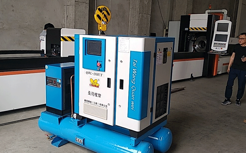 激光切割機(jī)螺桿空壓機(jī)
