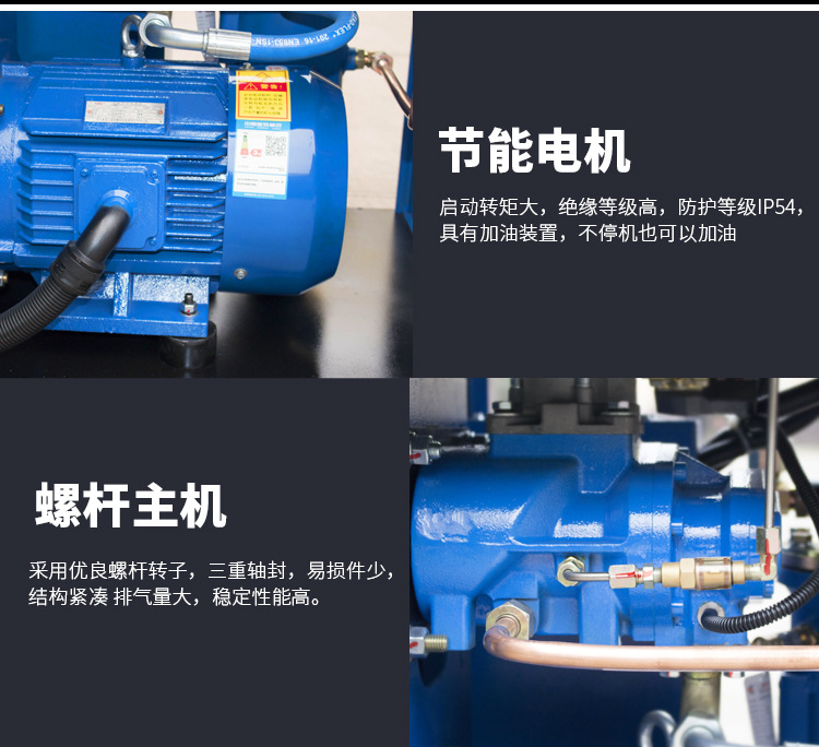 永磁變頻螺桿空壓機細節(jié)