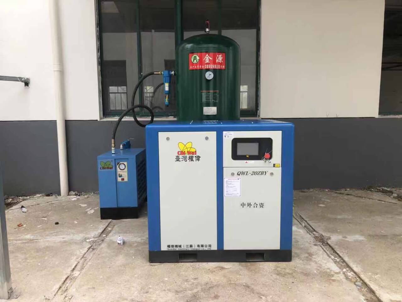 激光切割螺桿空壓機